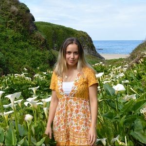 Sunshine Floral Maxi Dress